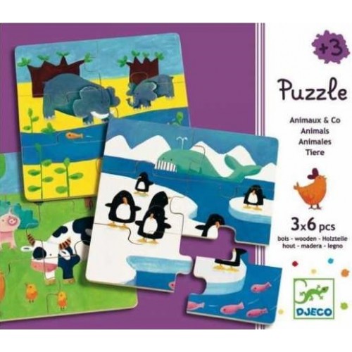 Puzzle duo animo djeco imagine
